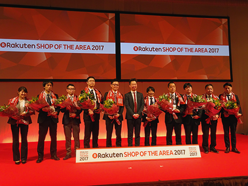 東北エリア受賞者が記念撮影